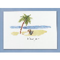 Paradise Thank You Cards