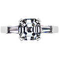 Arlene's Asscher Inspired CZ Ring