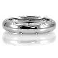 Etoile High Polish CZ Eternity Pinky Ring