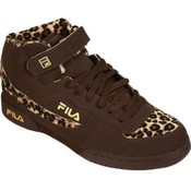 Women's Fila F13 Leopard High Top Shoe