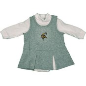 Girl's Minnesota Vikings Cheerleader Dress Set