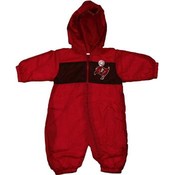 Infant's Tampa Bay Buccaneers Hooded Wind Coverall