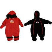 Infant's Kansas City Chiefs Snow Suit Coverall