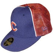 Chicago Cubs New Era Fitted Trucker Cap
