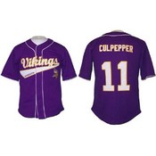 Minnesota Vikings Dante Culpepper Baseball Jersey