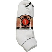 Men's British Open White Ankle Socks