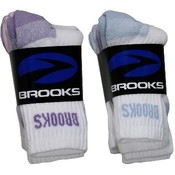 Kid's Brooks crew sock mix pack