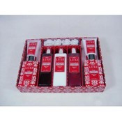 Shanti 8 Piece Bath Gift Set Bergamot Rose