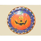 Smiling Pumpkin Plates
