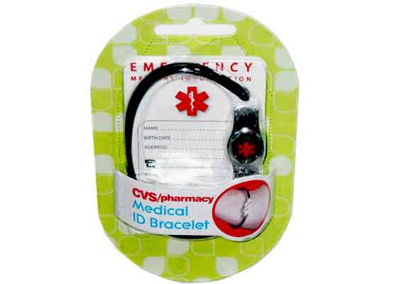 UPC 050428102008 product image for CVS Emergency Medical ID Bracelet | upcitemdb.com