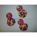Nobbly Wobbly Ball Assorted Dog Toy