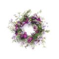 Pansy/Mixed Flower Wreath 25"Diameter