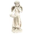 Angel Bird Feeder 18"H Polyresin