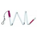 Folding cane for visually impaired