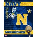 NCAA United States Naval Academy Midshipmen 14x20