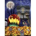 Halloween-Evil Pumpkin wallhangs