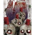 Halloween Skull with Eyes wallhangs