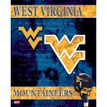 NCAA West Viginia U Mountaineers 14x20 poster