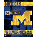 NCAA U Michigan Wolverines 14x20 poster