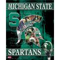 NCAA Micahigan State U Spartans 14x20 poster