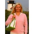 Women's V-Neck Cashmere Sweater