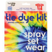 Tumble Dye Craft and Fabric Dye Kit Primary - 2 oz