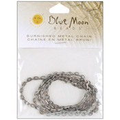 Blue Moon Burnished Chains-Silver - Small 24