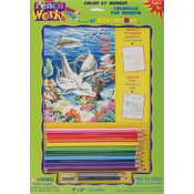 Pencil Works Color By Number Kit 9