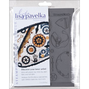  Stamp Set Sheets-Steampunk Innie & Outt...
