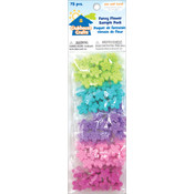 Bead Sample Pack 75/Pkg-Fancy Flowers