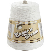  Sugar'n Cream Yarn-White 