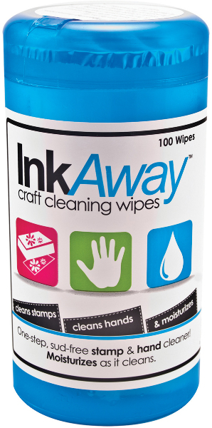 Ink Away Craft Cleaning Wipes 100/Container