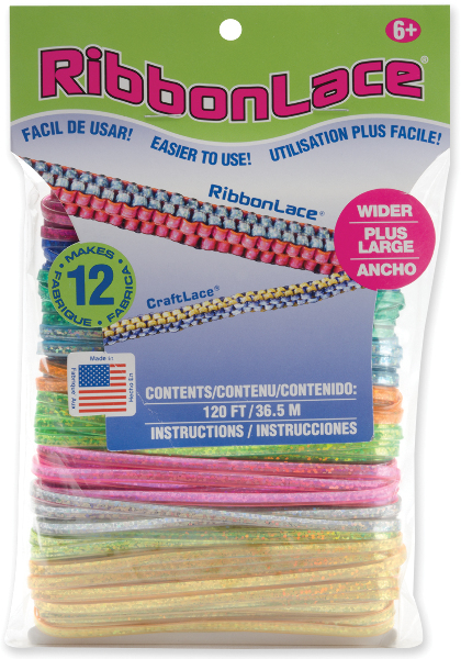 RibbonLace Mega Pack 120 Feet/Pkg-Holographic