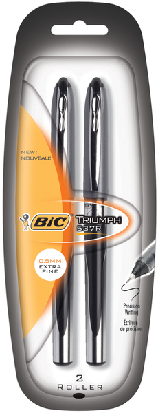 Bic Triumph Roller Pen Extra Fine Point