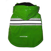 Green - Reflecta Glow Pvc Raincoat - MD