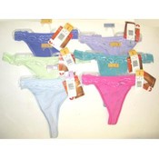 Ladies Vassarette Cotton Thongs