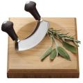 Moso Bamboo Mincing Board and Knife