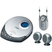 Coby Slim CD Player W/Am/Fm/Speaker