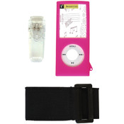 Iessentials Nano4G Case/Armband/Clip Pink