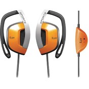 Iluv Orng Sweatproof Earclips