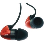 JVC  Red Bi-Metal Earbuds