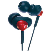 JVC  Red Air Cushion Headphones