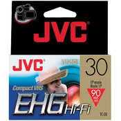 JVC 30 Min VHS-C Single Video tape