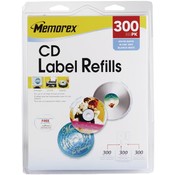 Memorex 300Pk White Cd/Dvd Lbls