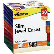 Memorex 30Pk Color Cd Cases