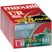 Maxell 8Pk 60Min Audio Tape