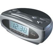 Equity Clock Radio W/ 1" LCD