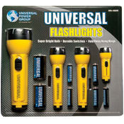 Universalversal Power Group 4-Pack  Flashlight Set