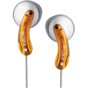 Sony Fashion Earbuds Orange