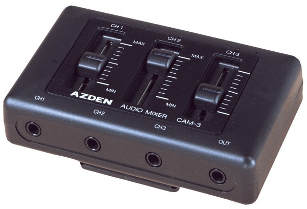 Azden 3-Channel Microphone -Mixer